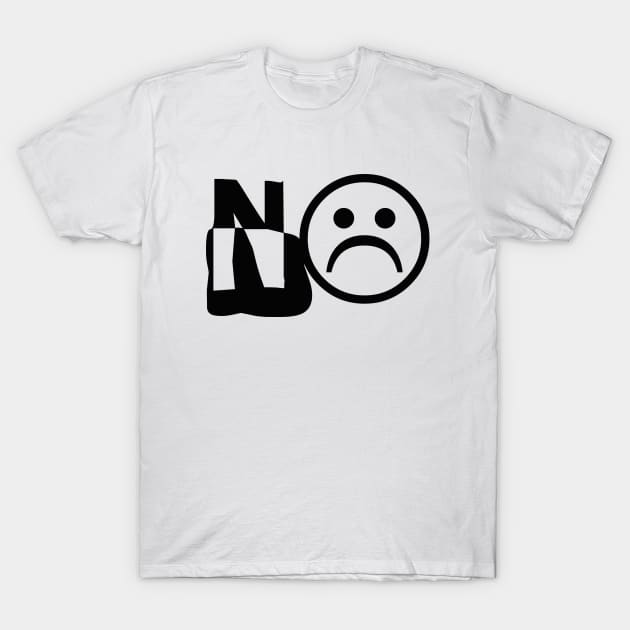 sad face T-Shirt by sarahnash